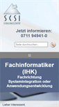 Mobile Screenshot of fachinformatiker-stuttgart.de